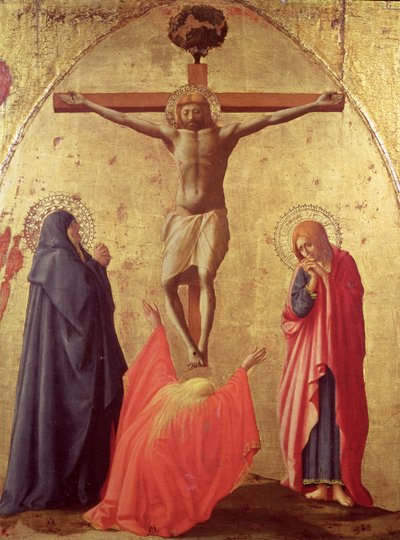 Kruisiging, 1426 door Tommaso Masaccio